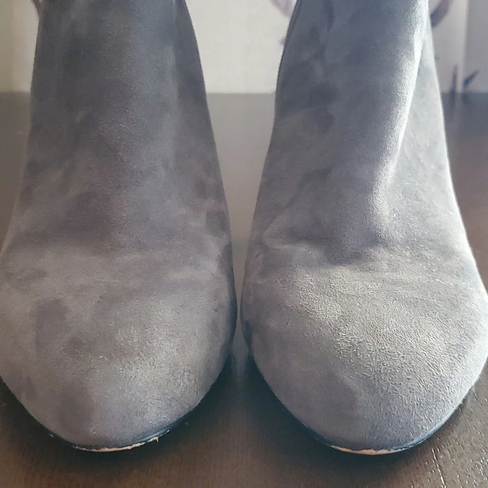 Vince Camuto gray suede booties - Picture 8 of 11